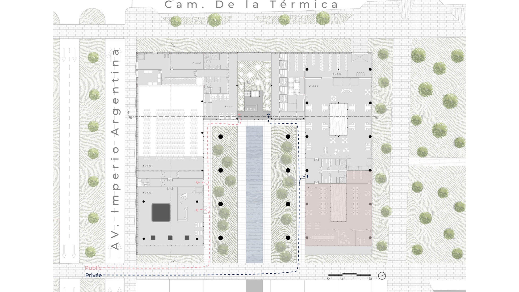 colmena — Plan du rez-de-chaussée