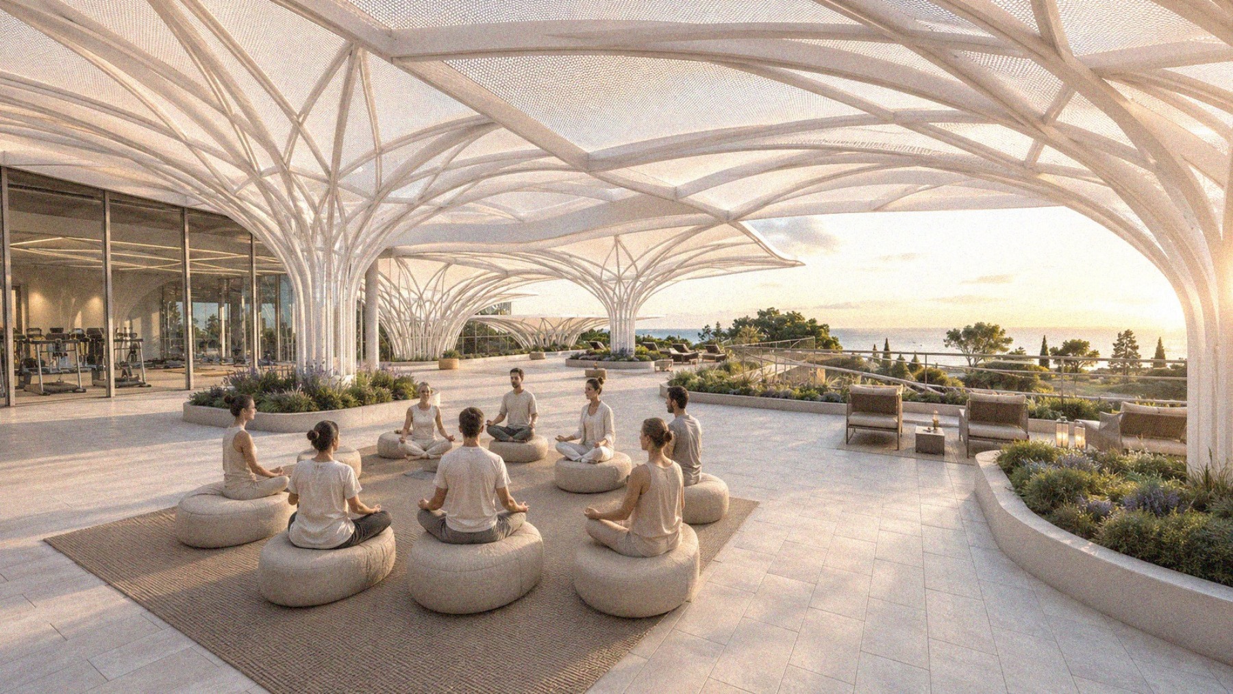 La Colmena — Marcus Bautista architecture render