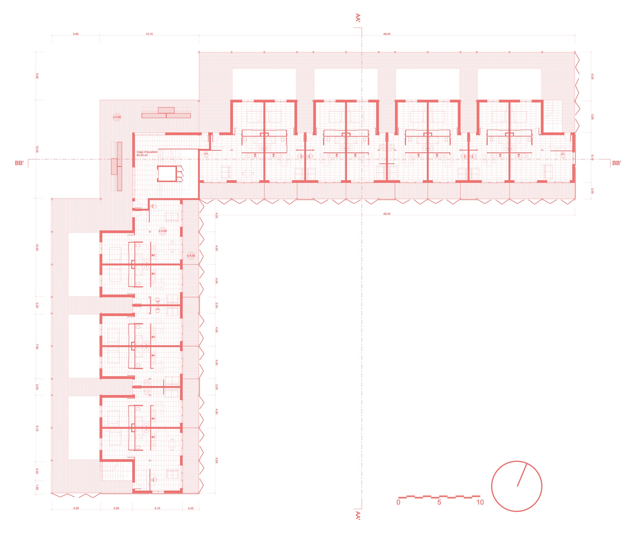 ferrata — Plan R+1