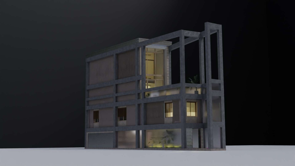 ocasio — Rendu extérieur — vue de nuit
