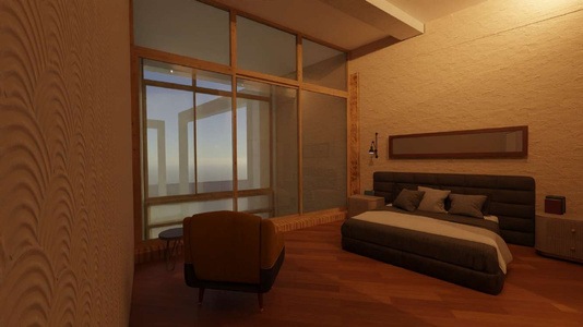 ocasio — Rendu intérieur — chambre