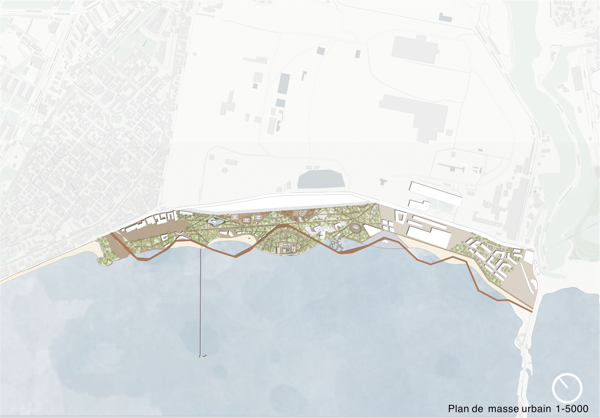 remparts — Plan de masse urbain
