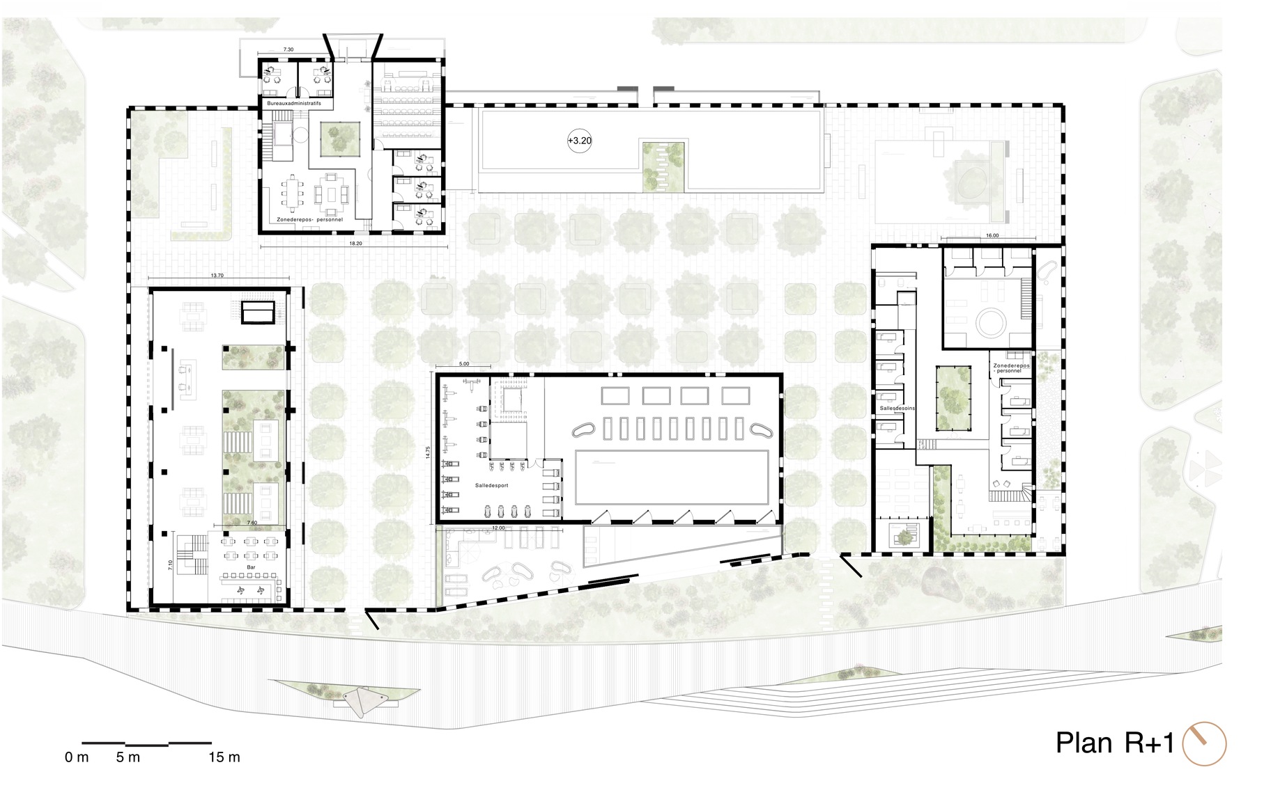 remparts — Plan de l'étage