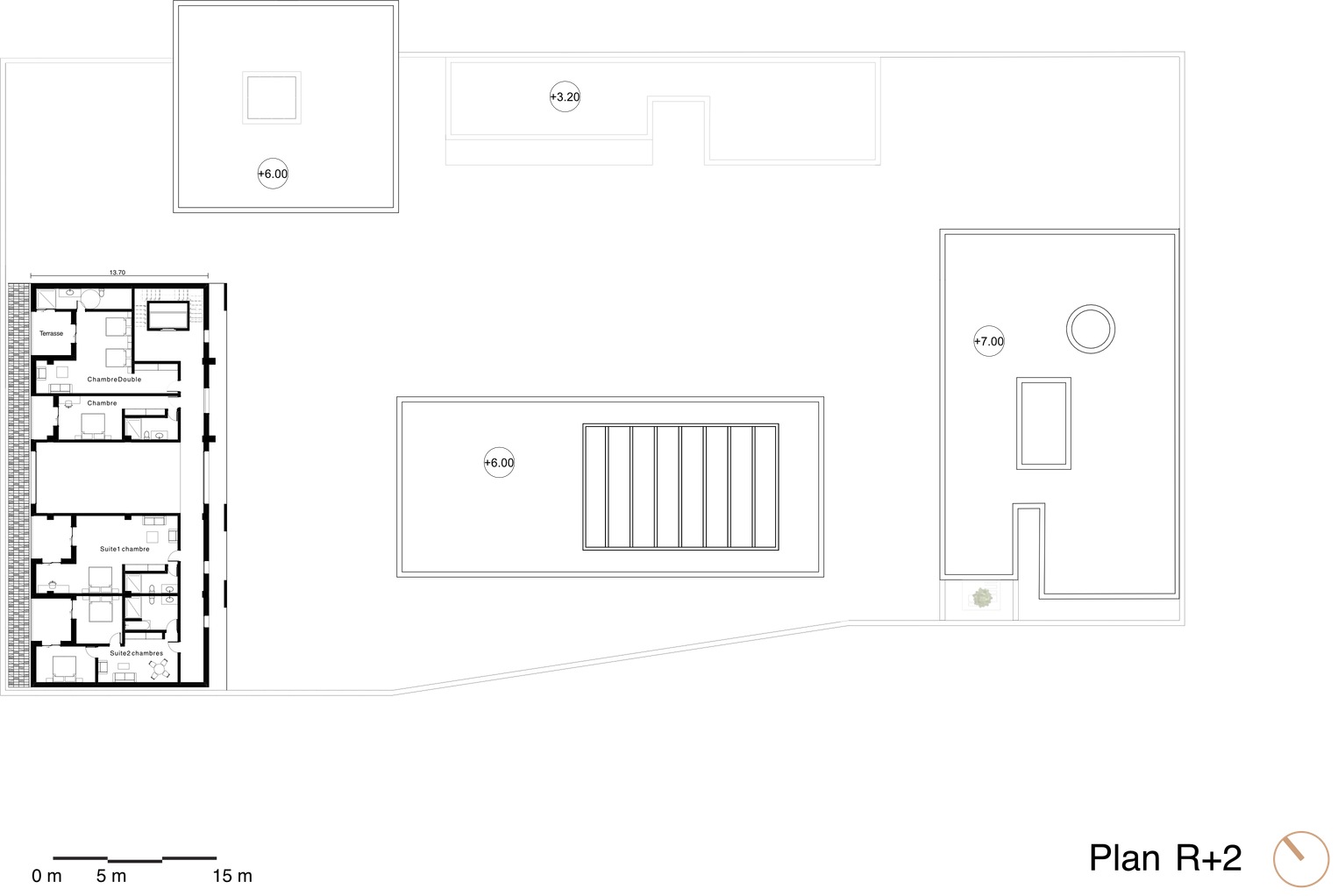 remparts — Plan et coupe