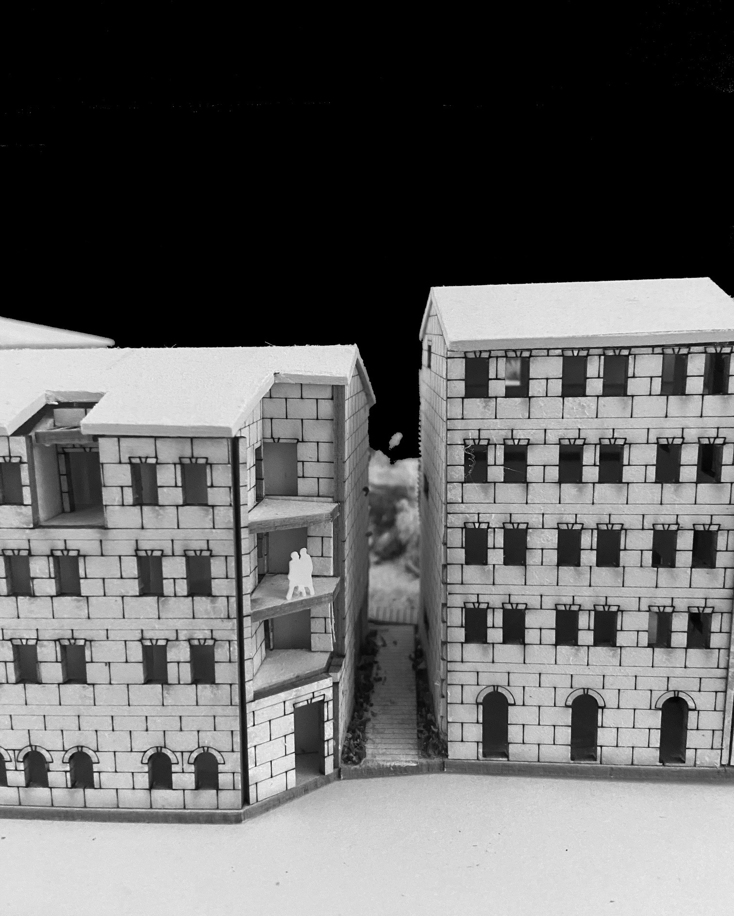 rupturas — Photographie de maquette — vue rapprochée