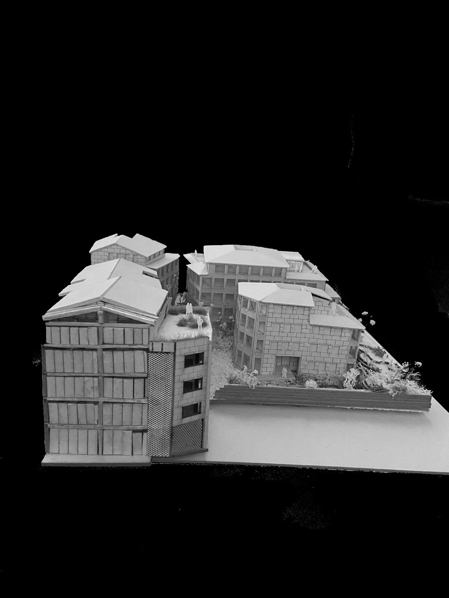 rupturas — Photographie de maquette — vue latérale