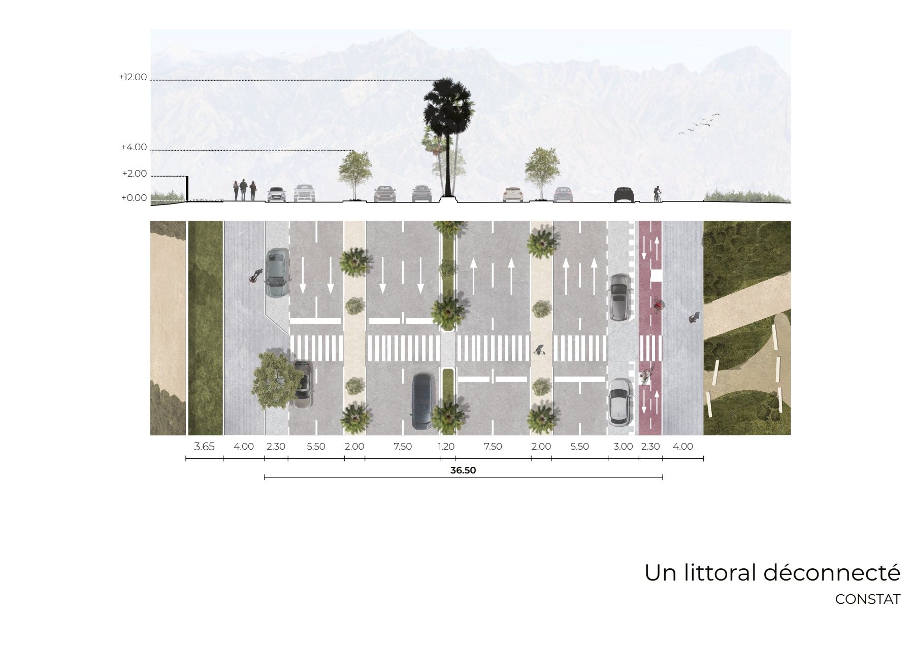 urbano — Palette minérale et végétale